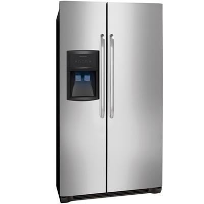  Frigidaire 36-inch, 26 cu. ft. Side-by-Side Refrigerator with Ice and Water FFHS2622MS IMAGE 1