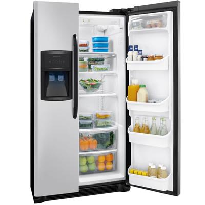  Frigidaire 36-inch, 26 cu. ft. Side-by-Side Refrigerator with Ice and Water FFHS2622MM IMAGE 3