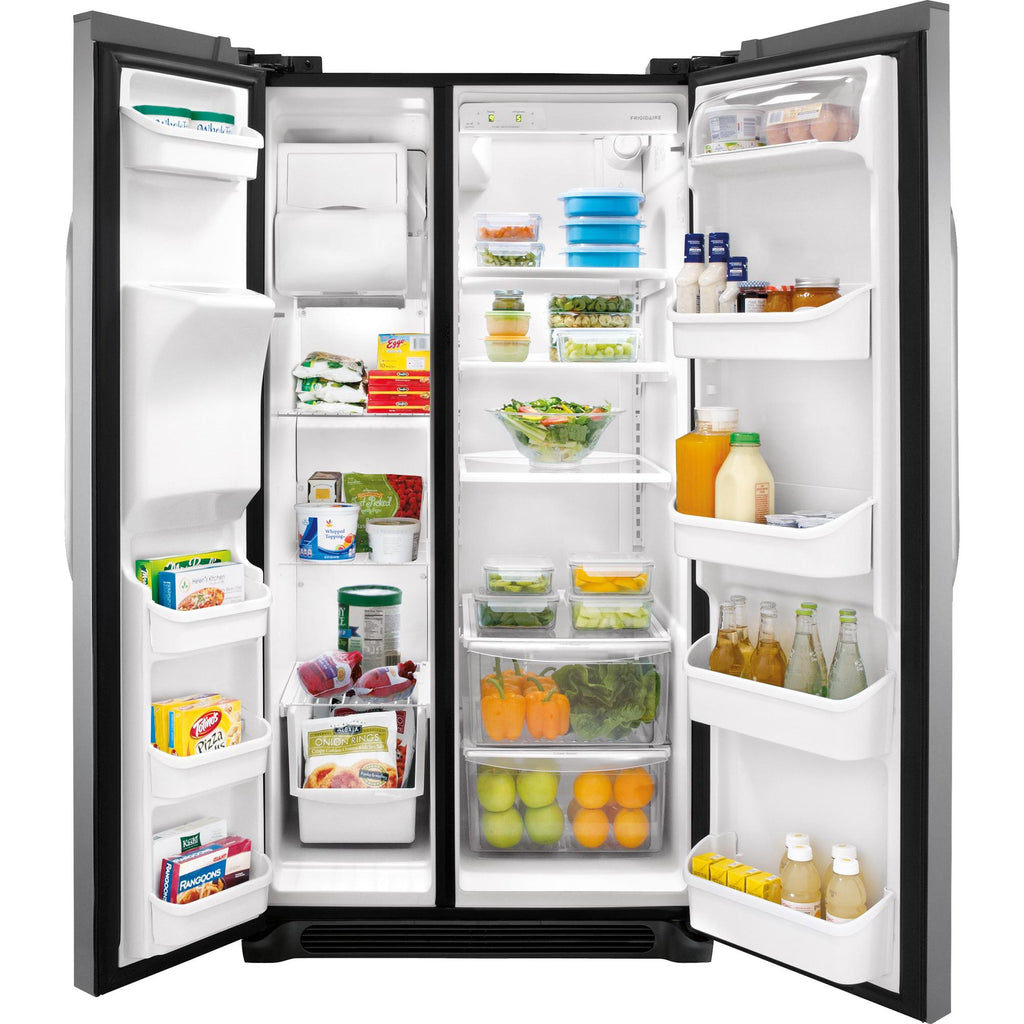  Frigidaire 33-inch, 22.1 cu. ft. Side-by-Side Refrigerator with Ice and Water FFHS2322MS IMAGE 2