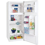  Frigidaire 24-inch, 9.9 cu. ft. Top Freezer Refrigerator FFPT10F3MW IMAGE 2