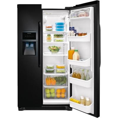  Frigidaire 36-inch, 26 cu. ft. Side-by-Side Refrigerator with Ice and Water FFHS2622MB IMAGE 3