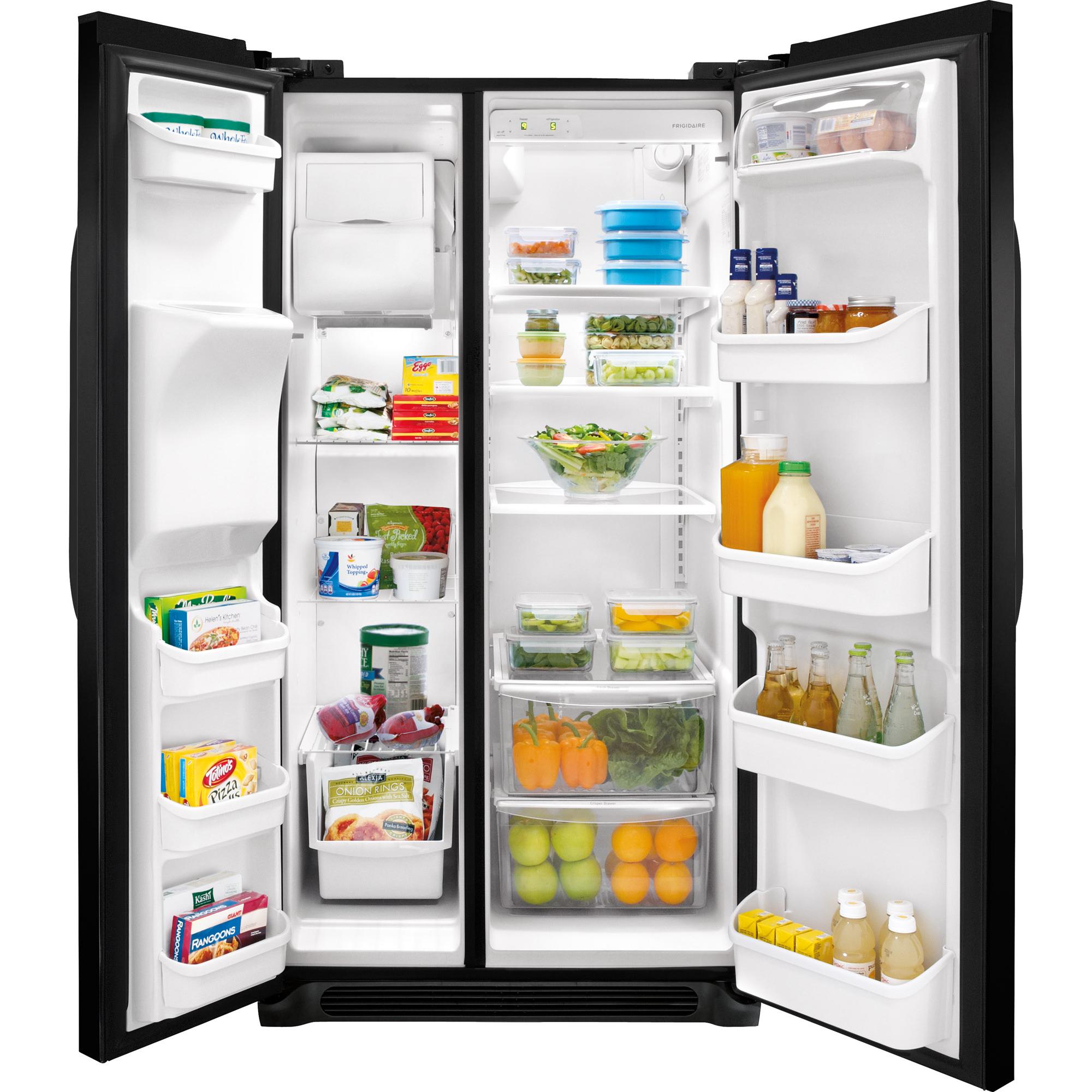  Frigidaire 33-inch, 22.1 cu. ft. Side-by-Side Refrigerator with Ice and Water FFHS2322MB IMAGE 3