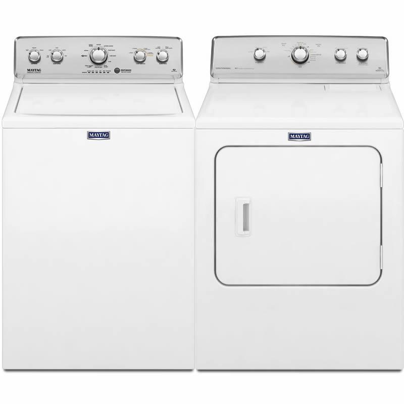  Maytag Laundry MVWC416FW, MEDC555DW IMAGE 1
