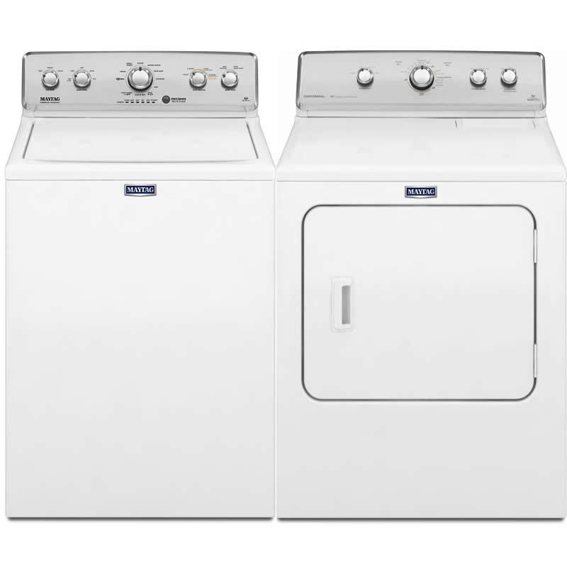  Maytag Laundry MVWC565FW, MEDC555DW IMAGE 1