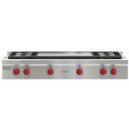  Wolf 48-inch Gas Rangetop SRT484DG-LP IMAGE 1