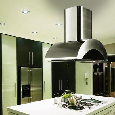  Vent-A-Hood 42-inch Ceiling Mount Range Hood IZTH-242SS IMAGE 1
