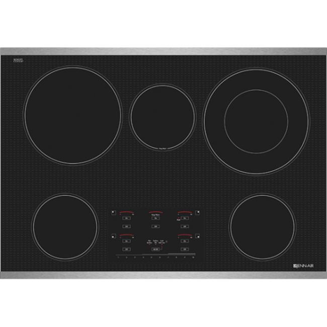  JennAir 30-inch Built-In Electric Cooktop with Dual-Choice™ Element JEC4530YS IMAGE 1