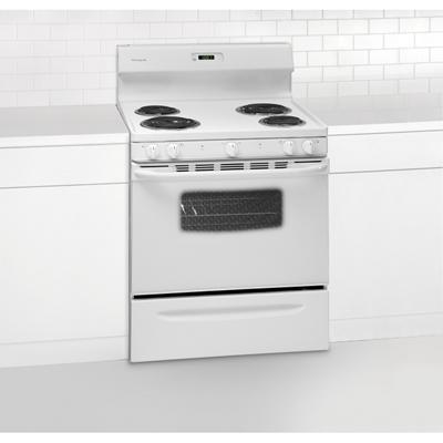  Frigidaire 30-inch Freestanding Electric Range FFEF3010LW IMAGE 3