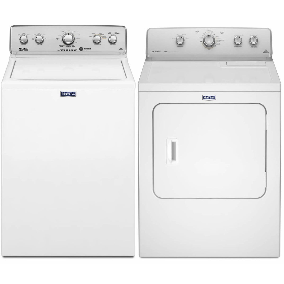  Maytag Laundry MVWC416FW, MGDC415EW IMAGE 1