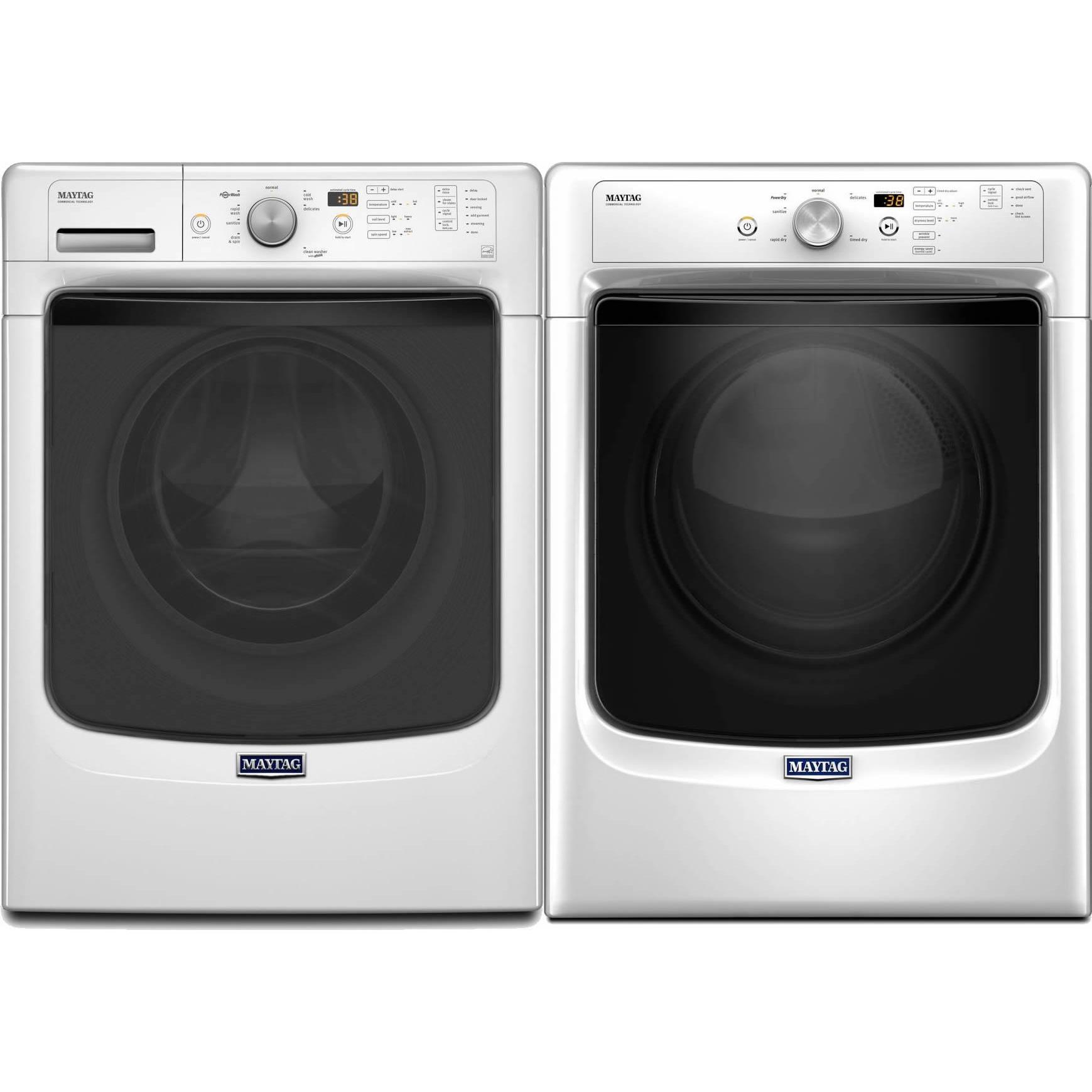  Maytag Laundry MHW3500FW, MGD3500FW IMAGE 1