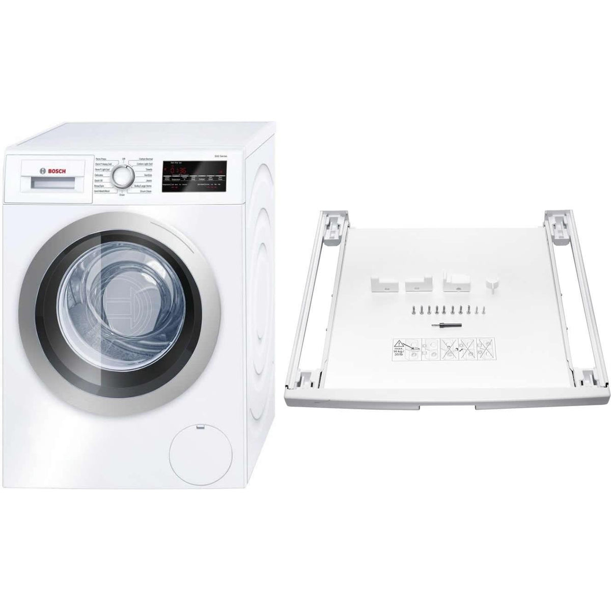  Bosch Laundry WAT28401UC, WTZ11400 IMAGE 1