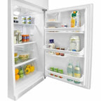  Frigidaire 30-inch, 20.6 cu. ft. Top Freezer Refrigerator with Ice and Water FFHI2117LW IMAGE 3
