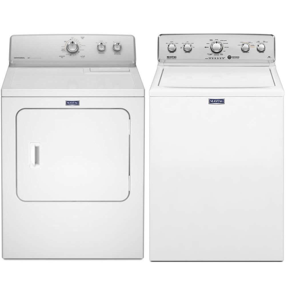  Maytag Laundry MVWC416FW, MEDC215EW IMAGE 1