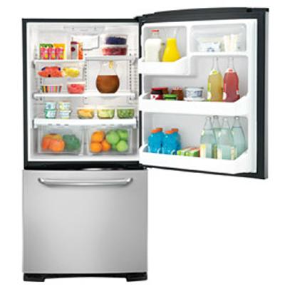  Frigidaire 30-inch, 20.3 cu. ft. Bottom Freezer Refrigerator FF2H2012NS IMAGE 3