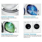  Frigidaire 7 cu. ft. Electric Dryer with Steam CASE7021NW IMAGE 2
