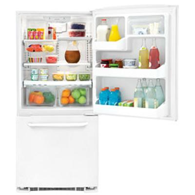  Frigidaire 30-inch, 20.3 cu. ft. Bottom Freezer Refrigerator FF2H2012NW IMAGE 3