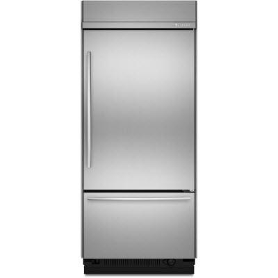  JennAir 36-inch, 20.5 cu. ft. Bottom Freezer Refrigerator with Ice and Water JB36SSFXRA IMAGE 1