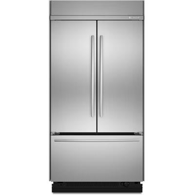  JennAir 42-inch, 22.6 cu. ft. French 3-Door Refrigerator with Ice and Water JF42SSFXDA IMAGE 1