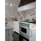 Wolf 36-inch Freestanding Gas Range with Infrared Griddle GR364G IMAGE 4