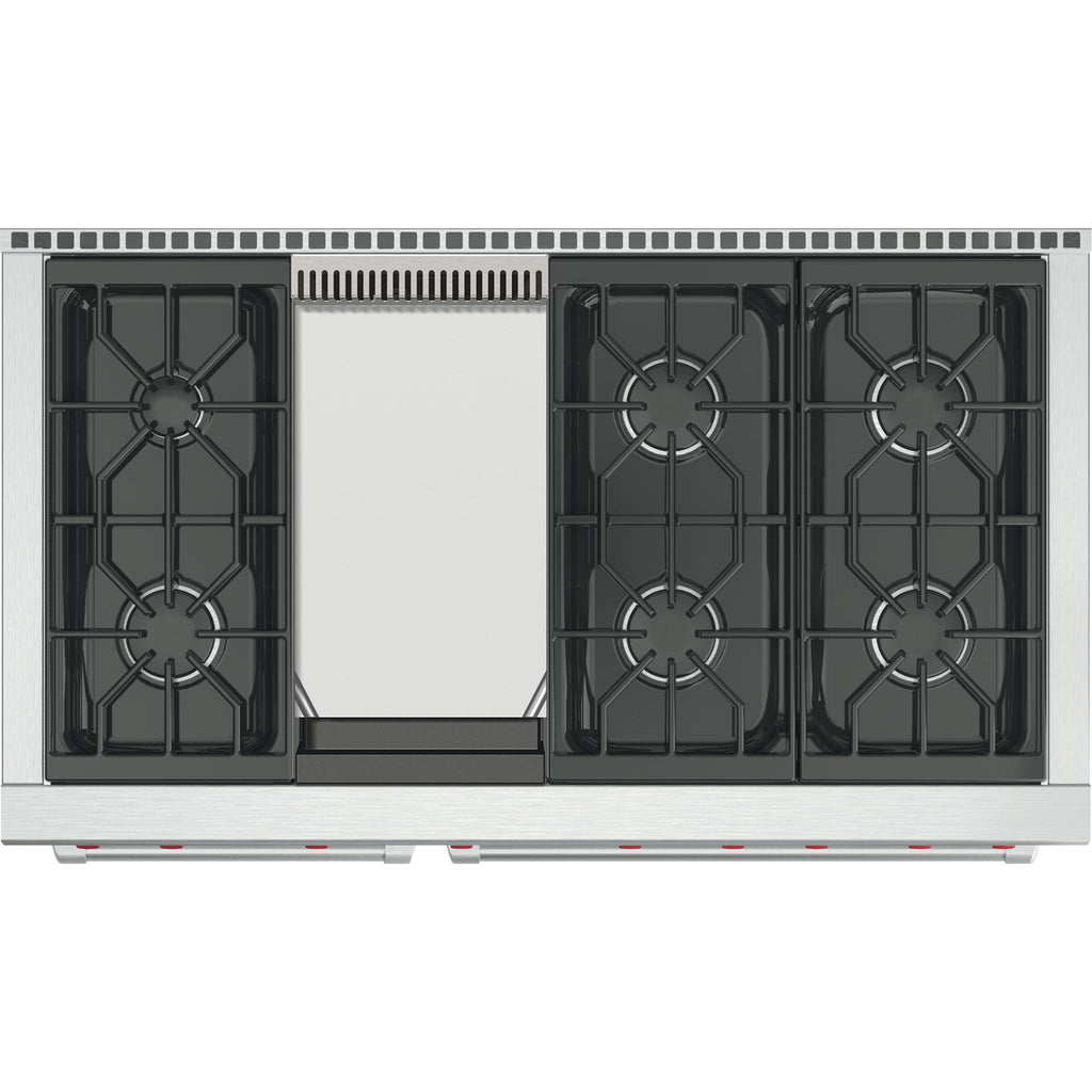  Wolf 48-inch Freestanding Gas Range with Convection GR486G IMAGE 6