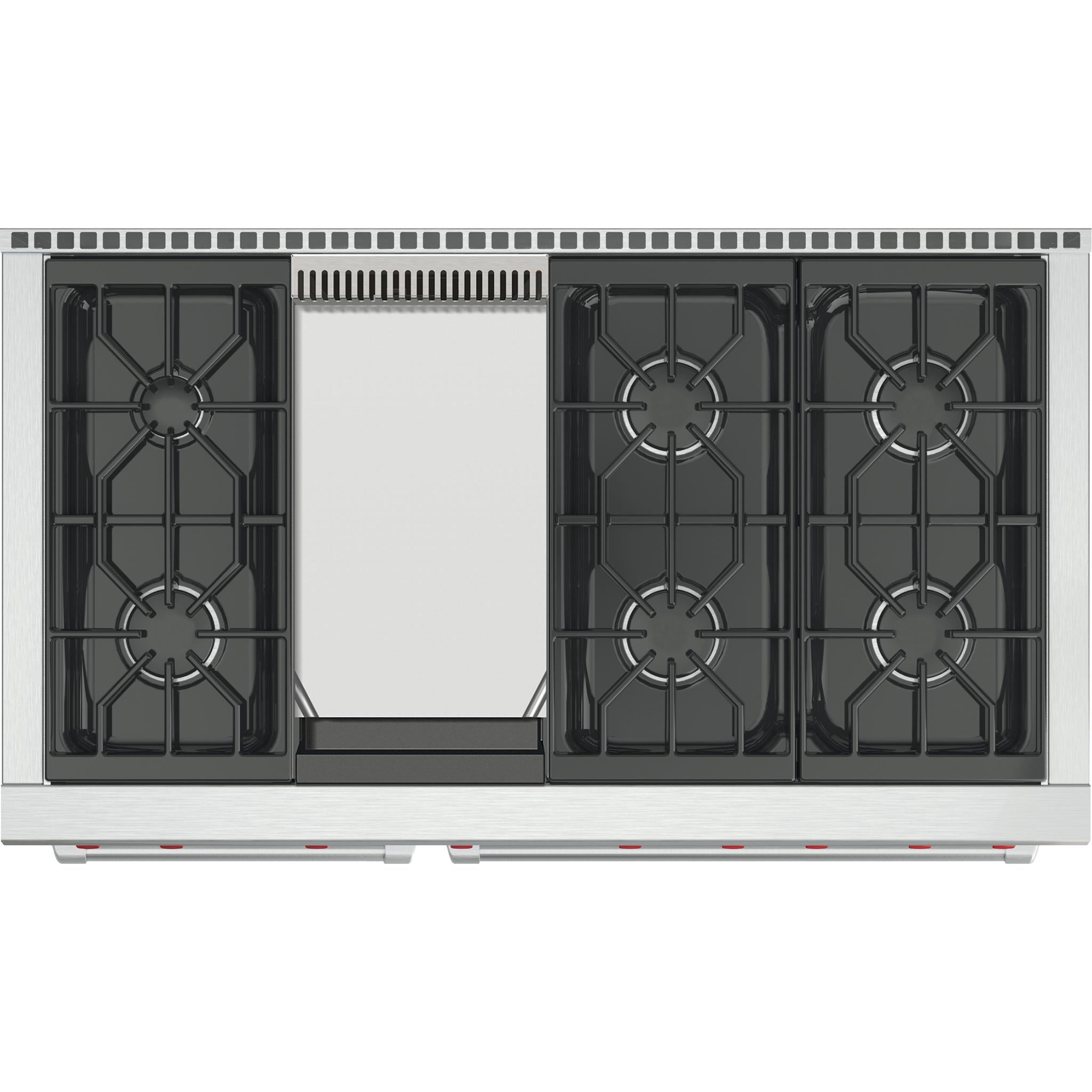  Wolf 48-inch Freestanding Gas Range with Convection GR486G IMAGE 6