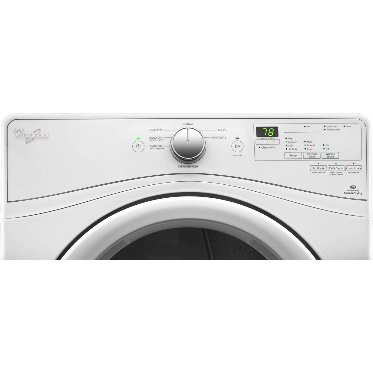  Whirlpool Laundry WFW75HEFW, WED7505FW IMAGE 9
