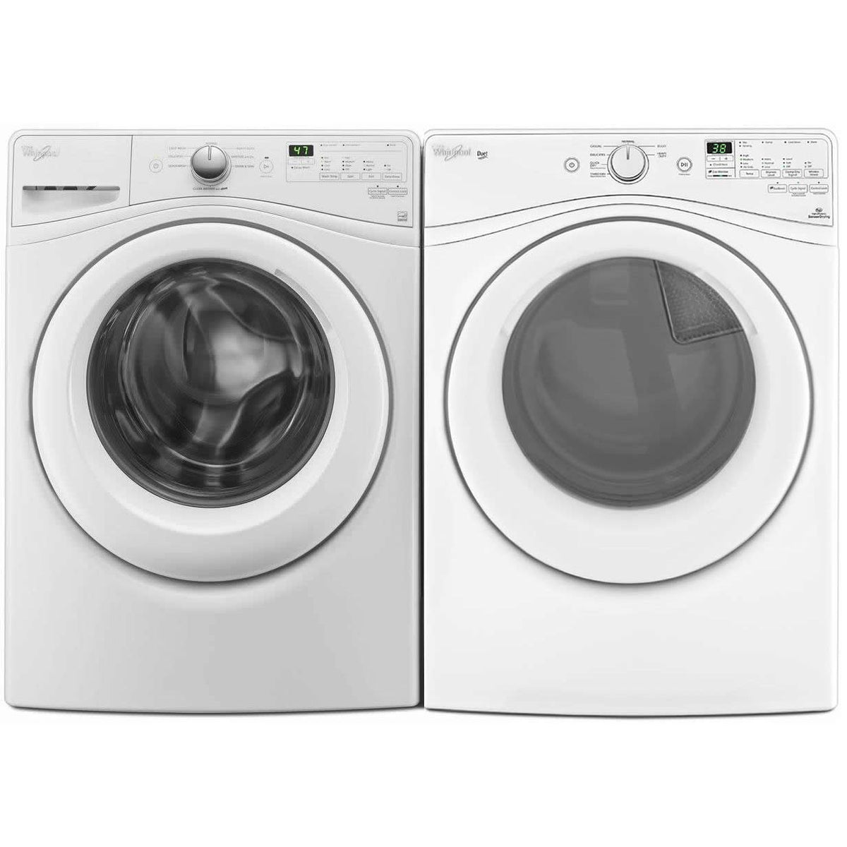  Whirlpool Laundry WFW75HEFW, WED81HEDW IMAGE 1