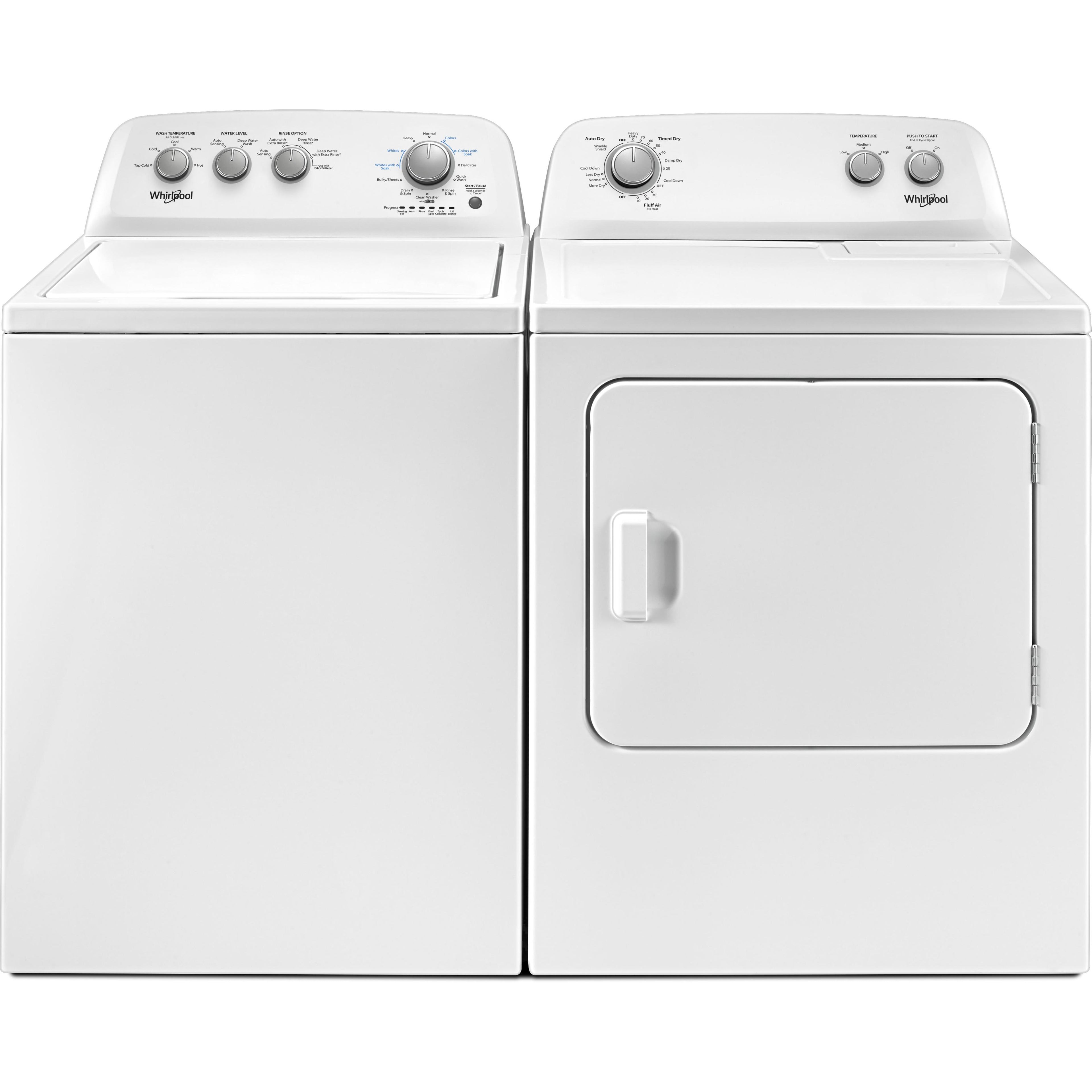  Whirlpool Laundry WTW4855HW, YWED4850HW IMAGE 1