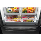  Frigidaire 36-inch,  27 cu. ft. French 3-Door Refrigerator with Full-Width Cool Zone™ Drawer FFHN2740PE IMAGE 5