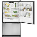  JennAir 36-inch, 19.8 cu. ft. Counter-Depth Bottom Freezer Refrigerator with Ice and Water JBR2088HES IMAGE 2