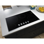  JennAir 36-inch Built-in Electric Cooktop with Dual-Choice™ Elements JEC3536BS IMAGE 2
