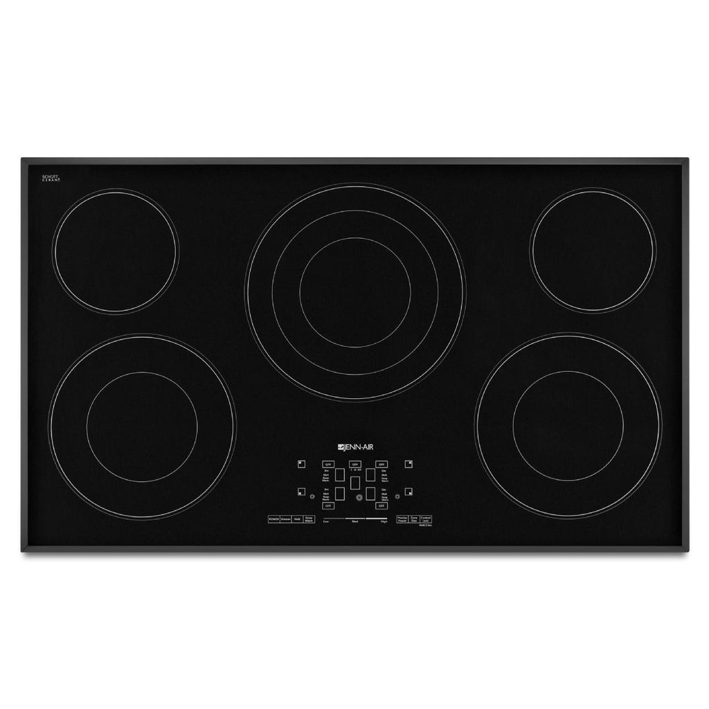  JennAir 36-inch Built-in Electric Cooktop with Dual-Choice™ Elements JEC4536BB IMAGE 1