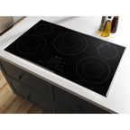  JennAir 36-inch Built-in Electric Cooktop with Dual-Choice™ Elements JEC4536BS IMAGE 2