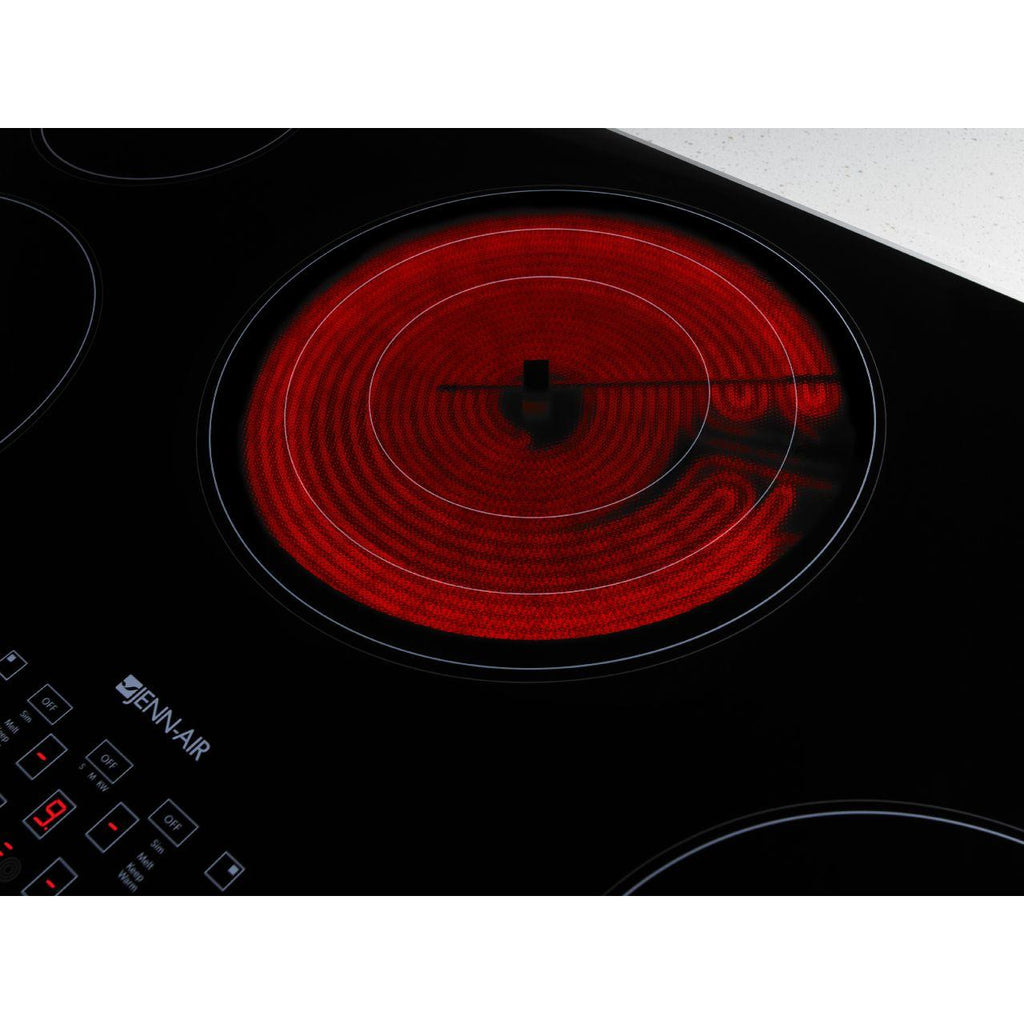  JennAir 36-inch Built-in Electric Cooktop with Dual-Choice™ Elements JEC4536BS IMAGE 3