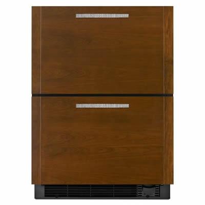  JennAir 24-inch, 4.7 cu. ft. Drawer Refrigerator with Ice and Water JUD24FCACX IMAGE 1