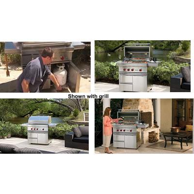  Wolf Grill and Oven Carts Freestanding CART36 IMAGE 2