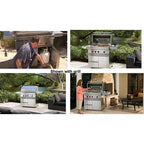  Wolf Grill and Oven Carts Freestanding CART36 IMAGE 2