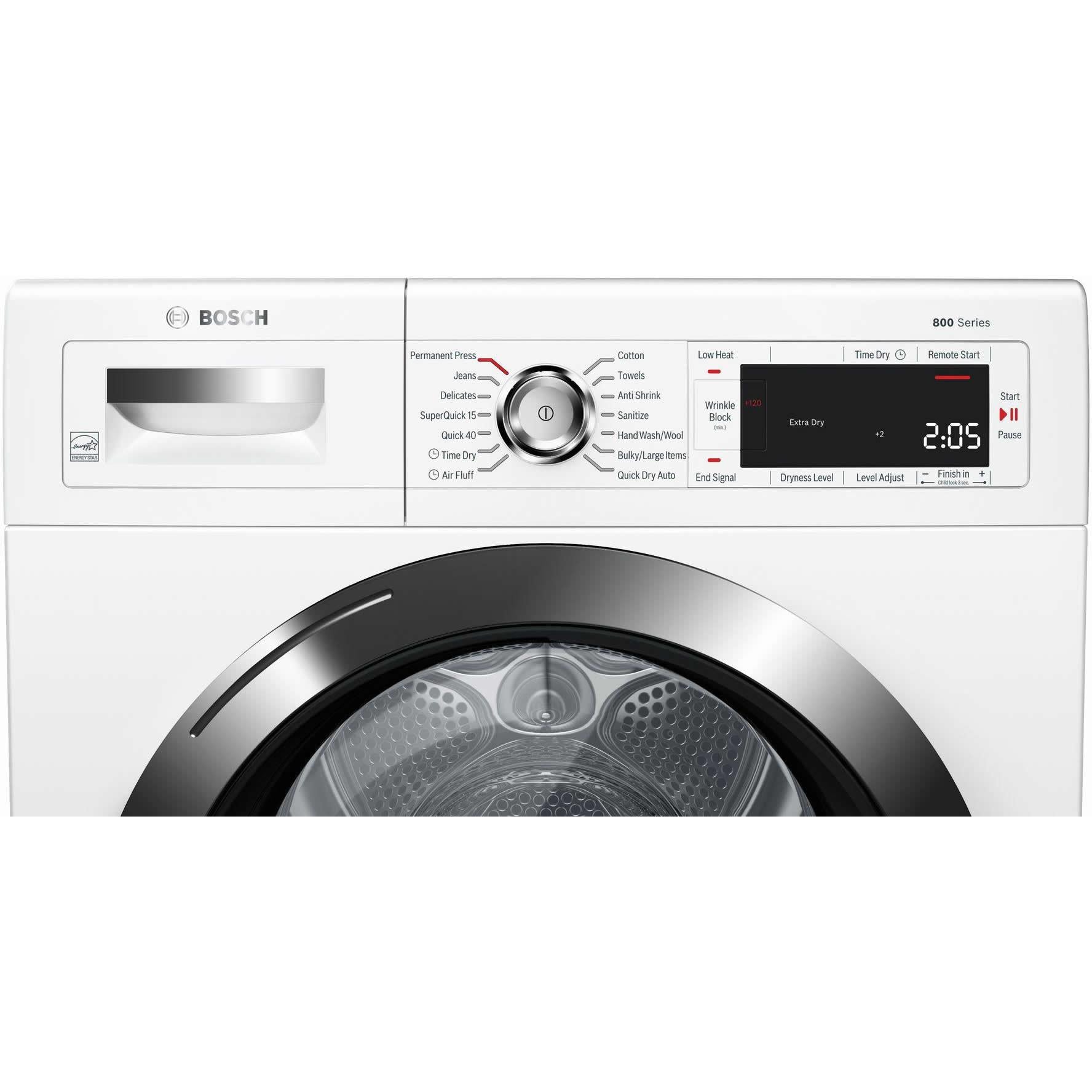  Bosch Laundry WAW285H2UC, WTG865H2UC IMAGE 4