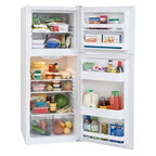  Frigidaire 24-inch, 12 cu. ft. Top Freezer Refrigerator FFPT12F3NW IMAGE 2