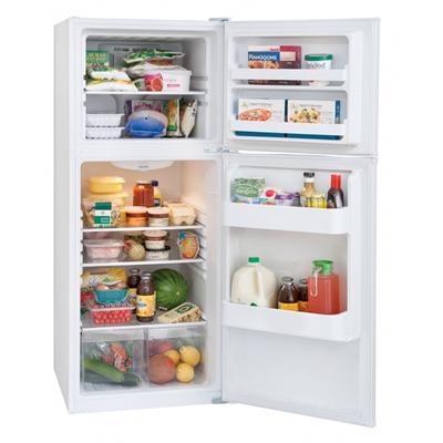  Frigidaire 24-inch, 9.9 cu. ft. Top Freezer Refrigerator FFPT10F3NW IMAGE 3