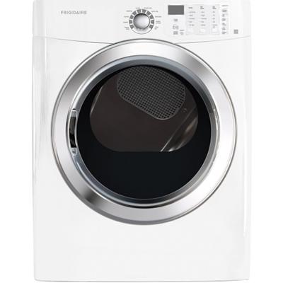  Frigidaire 7 cu. ft. Electric Dryer with Steam FFSE5115PW IMAGE 1
