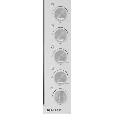  JennAir 30-inch Built-In Gas Cooktop JGD3430BW IMAGE 2