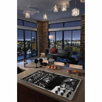  JennAir 36-inch Built-In Gas Cooktop JGD3536BS IMAGE 5
