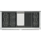  Wolf 60-inch Freestanding Gas Range with Convection GR606CG IMAGE 2