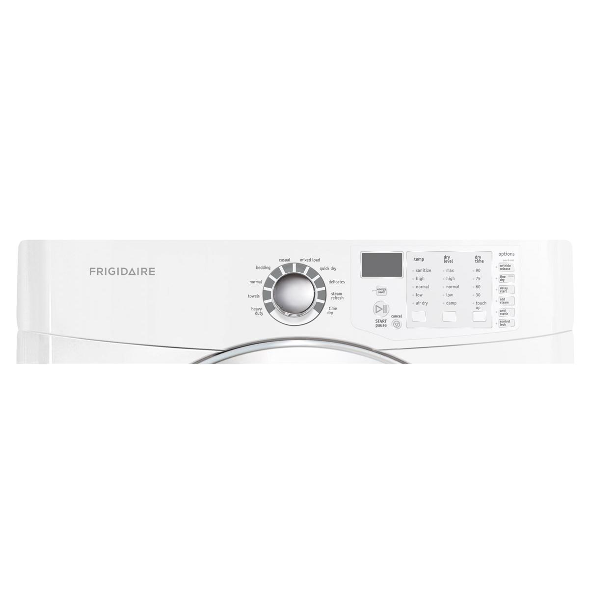  Frigidaire 7 cu. ft. Electric Dryer CFSE5115PW IMAGE 2
