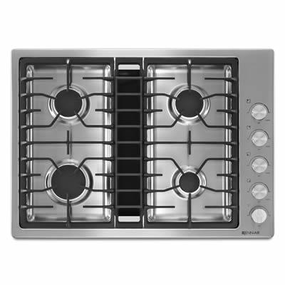  JennAir 30-inch Built-In Gas Cooktop JGD3430BS IMAGE 1