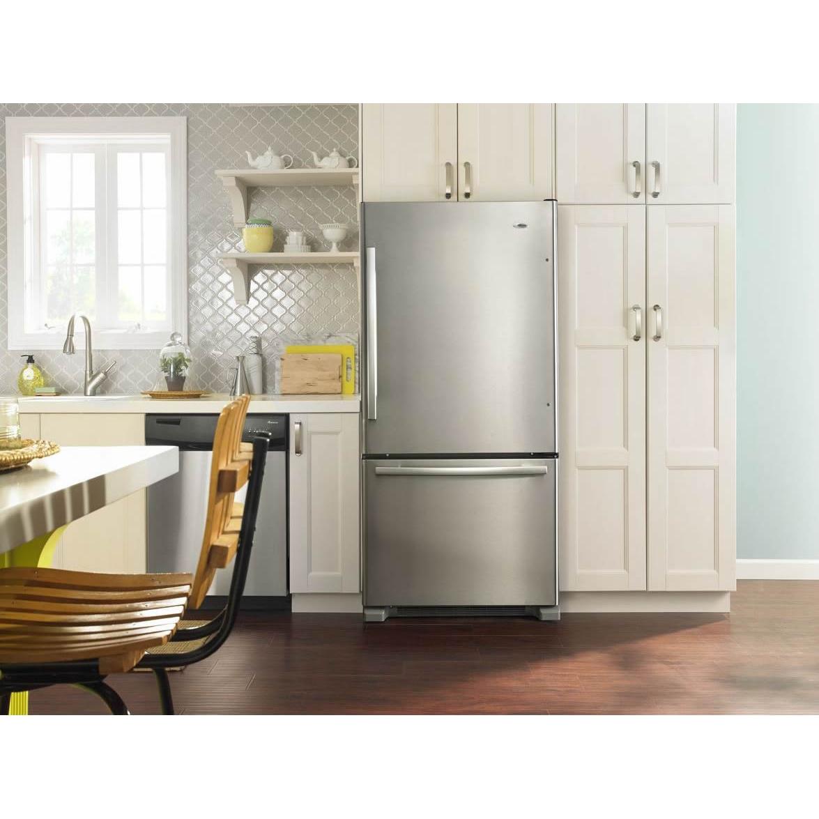  Amana 33in 22cu.ft. Bottom Mount Freezer Refrigerator ABB2224BRM IMAGE 10