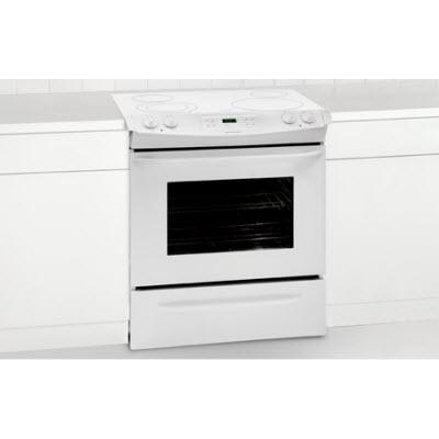  Frigidaire 30-inch Slide-In Electric Range CFES3025PW IMAGE 2