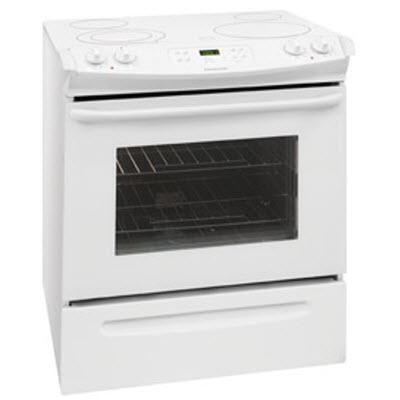  Frigidaire 30-inch Slide-In Electric Range CFES3025PW IMAGE 3