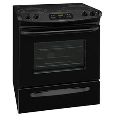  Frigidaire 30-inch Slide-In Electric Range CFES3025PB IMAGE 3